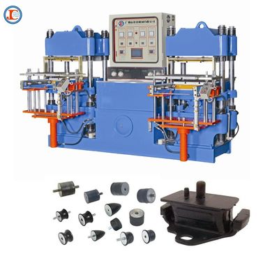 China Fabrikverkauf 200 Tonnen Hydraulik-Hotpress Gummi Stopper Herstellungsmaschine mit Gummi-Press-Formen