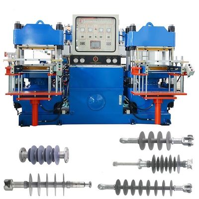 China Fabrik Direktverkauf 11KV 22KV Heißpresse Hydraulische Vulkanierungsmaschine Silicone Isolator Formenmaschine