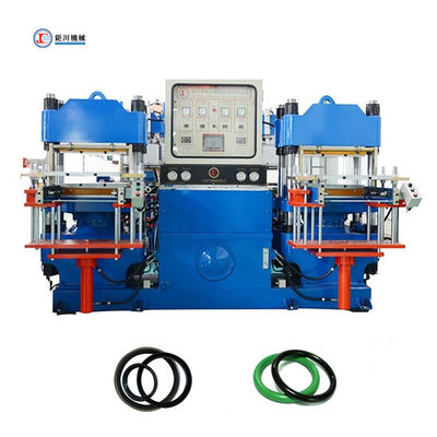 China Fabrik Hochwertige Hydraulic Vulkanizing Hot Press Maschine für die Herstellung von Gummi O-Ring