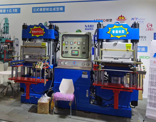 Hochproduktive Blaue Vakuumpresse Silicone Gummi Maschine mit CE für die Herstellung von Gummi-Silicone-Produkte