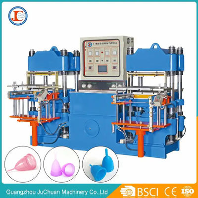Fabrikpreis 250T Vakuum-Kompressionsformmaschine für Silikon-Menstruationsbecher-Herstellungsmaschine