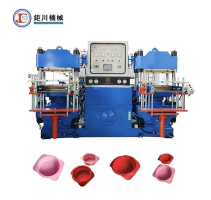 Kautschuk-Hydraulik-Vulkanisierungs-Hotpressmaschine zur Herstellung von Silikonkuchenformen