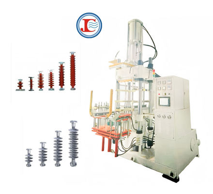 Einfache Bedienung LV-Serie Vertikale flüssige Silicone Spritzgießmaschine für Silicone Isolator