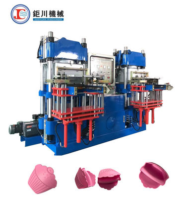 Hochwertige blaue Farbe Vakuum Gummi Siliconepressmaschine für die Herstellung von Küchenprodukten Autoteile