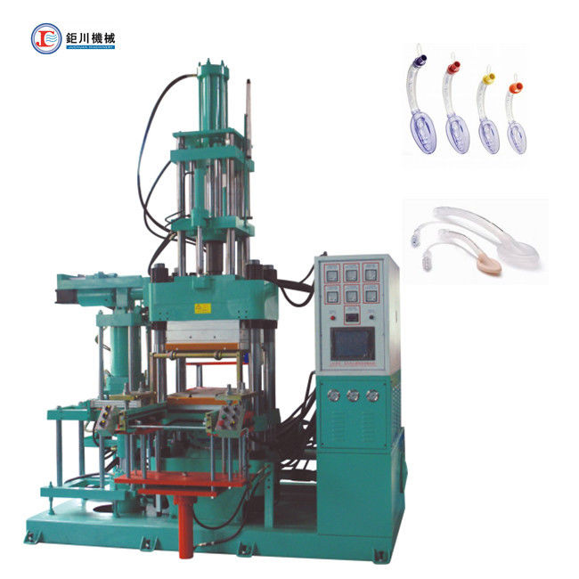 Vertikale flüssige Silicone Gummi Schreibtisch Spritzgießmaschine für Silicone medizinische Kehlkopfmaske Ballon