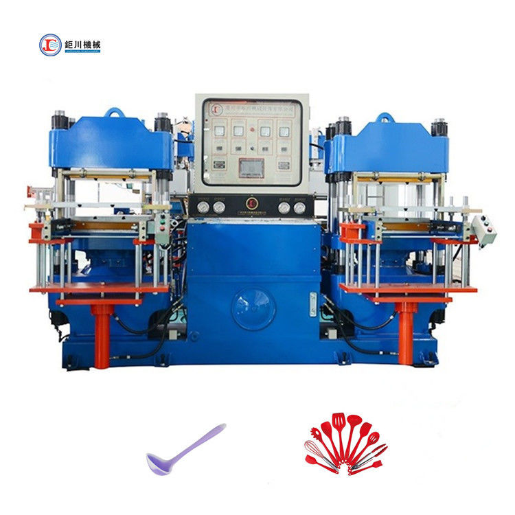 Silikon-Produktionslinie Hydraulische Heißpresse für Silikon-Suppen-Löffel Löffel