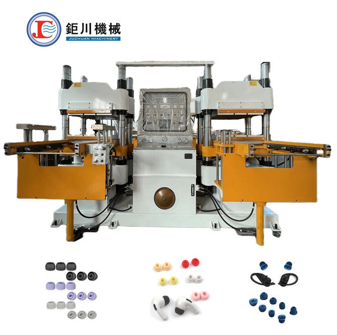 China Fabrikpreis Energieeinsparende Hydraulik Vulkanierung Hot Press Maschine für Silikon Ohrstöpsel