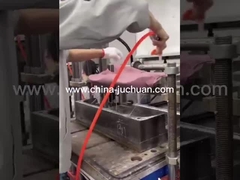 Silikon-Baby-Fütterungsangebot, das Maschine herstellt